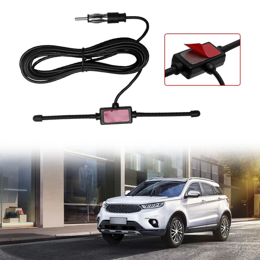 Auto Dipol Antenne Boot Stereo AM FM Glas Antenne Radio Auto – Bild 3