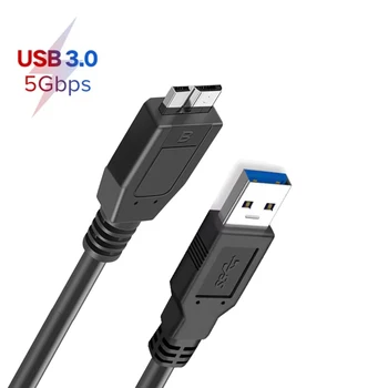 USB-Festplattenkabel USB 3.0 Micro B-Kabel für externe Festplatte USB 3.0 Datenkabel für WD Hitachi Lacie