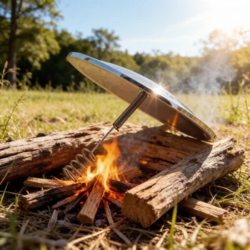 Solar-Feuerzeug für Outdoor-Feueranzünder, wasserdicht, winddicht, Notfall-Reise-Set, tragbares Camping