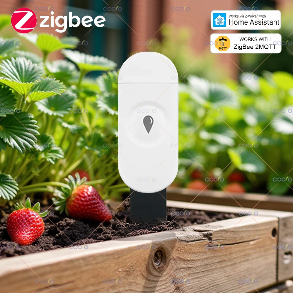 Zigbee Smart Bodentester Luftfeuchtigkeit Temperatur