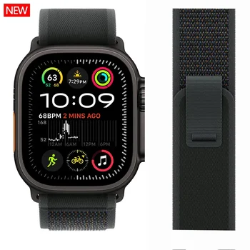 Trail Loop für Apple Watch Ultra 2 Band 49 mm 44 mm 40 mm 45 mm 41 mm 42 mm 38 Correa Armband iWatch Serie 7 6