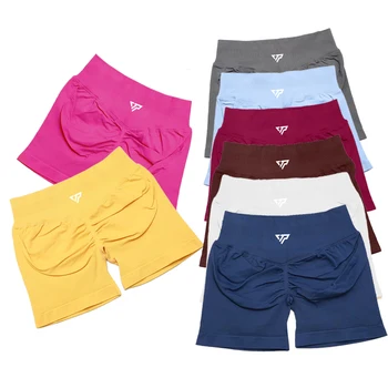 Keep That Pump Yoga-Shorts, Gym-Shorts, Recoil-Scrunch-Shorts, nahtloser, mit Silikon bedruckter