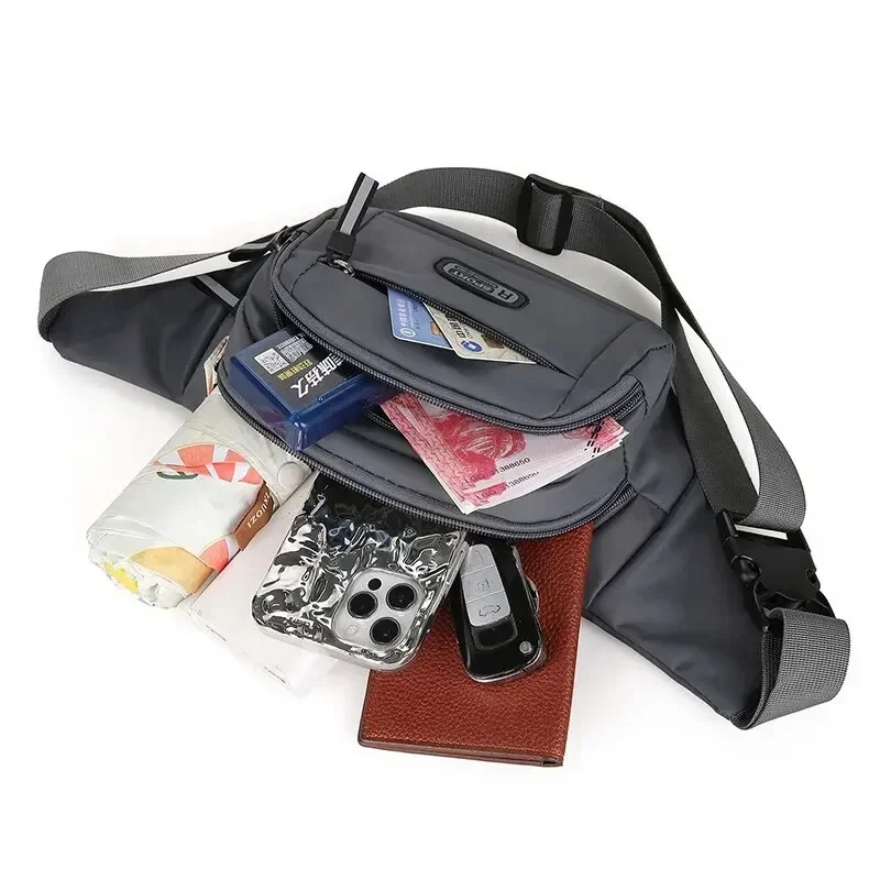 Männer Canvas Fit Waistpack Mobile Fanny Taille Packs männer – Bild 5