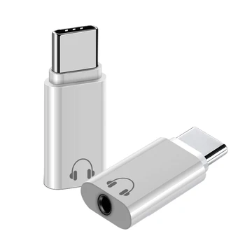 Typ C Stecker auf 3,5mm Jack Buchse Adapter Für Xiaomi Redmi Huawei Honor POCO für Handy USB-C 3,5mm Wired