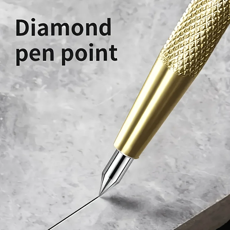 2/5 Stück Titanstift mit Diamantspitze