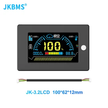JKBMS Smart BMS LCD Display 3,2 Zoll Lithium Batterie Smart BMS Zubehör Intelligente Batterie Level Anzeige JK