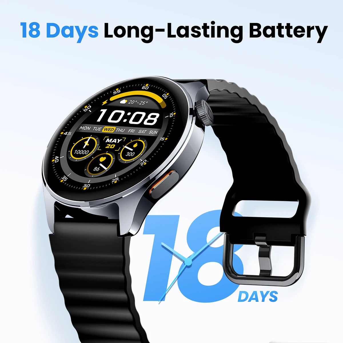 HAYLOU Watch 4S GPS Smartwatch 1,43 Zoll HD AMOLED-Display – Bild 6