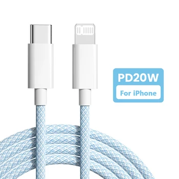 USB-C auf Lightning Kabel 20 W PD, 3 A, für iPhone und iPad