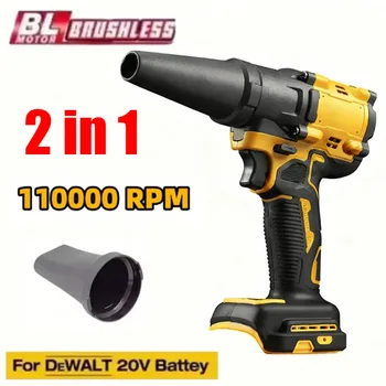 DeWALT 20V Batterie 2-in-1 Bürstenlosen Turbo Gebläse Jet Fan & Staubsauger High Speed 110000RPM Handheld