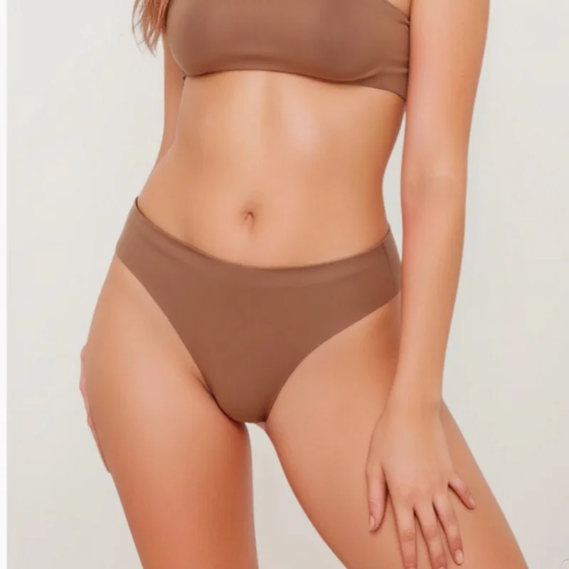 4-teiliges Set Nahtlose Brasilianische Slips Damen Sexy – Bild 3