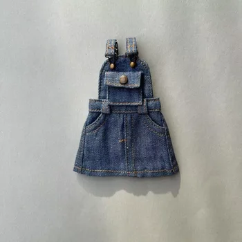 Modepuppen-Prinzessinnen-Shirt DIY-Zubehör 7 Stile Jeans mit Taschen Latzhose Rock Freizeitkleidung