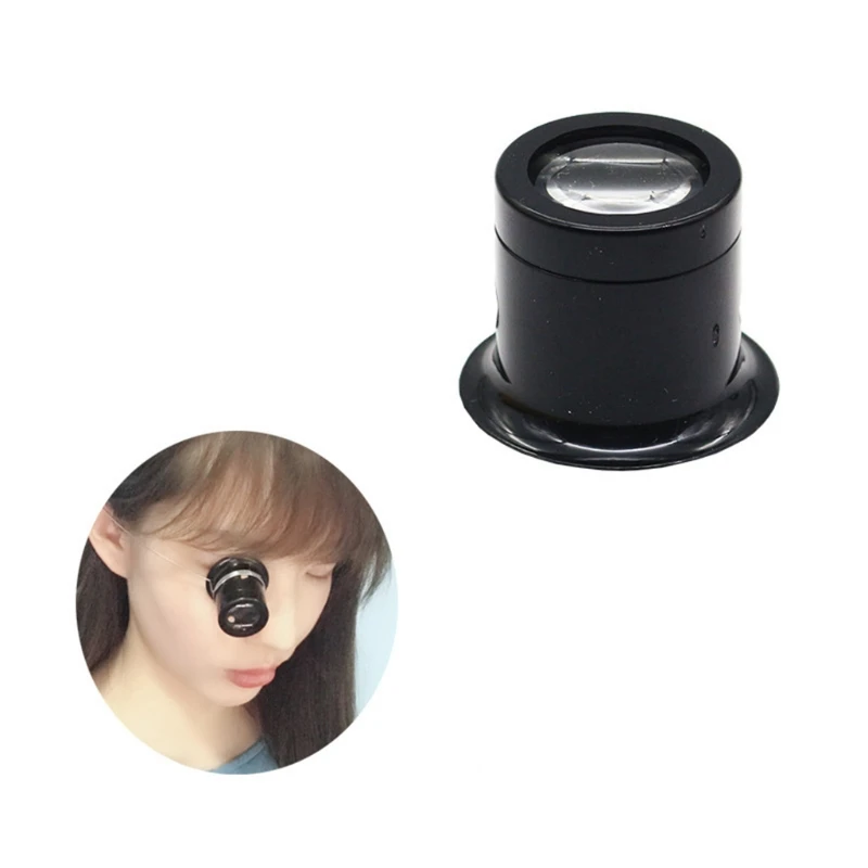 94PD Juwelier-lupen Schleife Lupe Monocular Lupe für – Bild 3