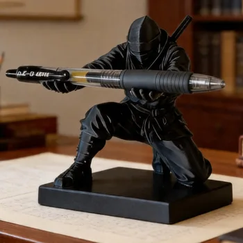 Ninja 3D-Gedruckter Schreibtisch-Organizer Stifthalter Multifunktionaler Stiftständer Kreatives Geschenk