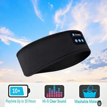 Bluetooth-Schlaf-Headset, kabellose Kopfhörer, Musik, Augenmaske, Schlafsport-Stirnband, Laufen im Freien