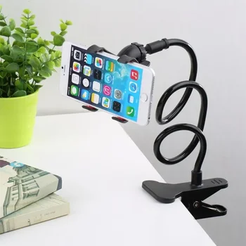 70 cm 360 Clip Handy Halter Stehen Tragbare Flexible Faul Bett Desktop Halterung Smartphones Schreibtisch Bett