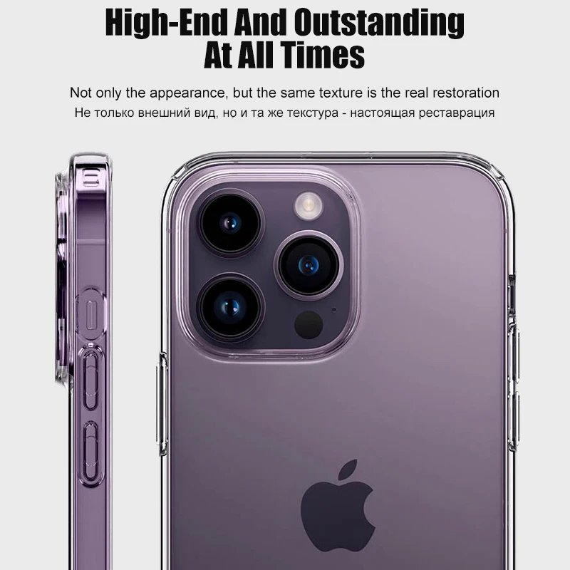 Luxus klare Silikon Handy hülle für iPhone 16 15 14 13 12 11 – Bild 3