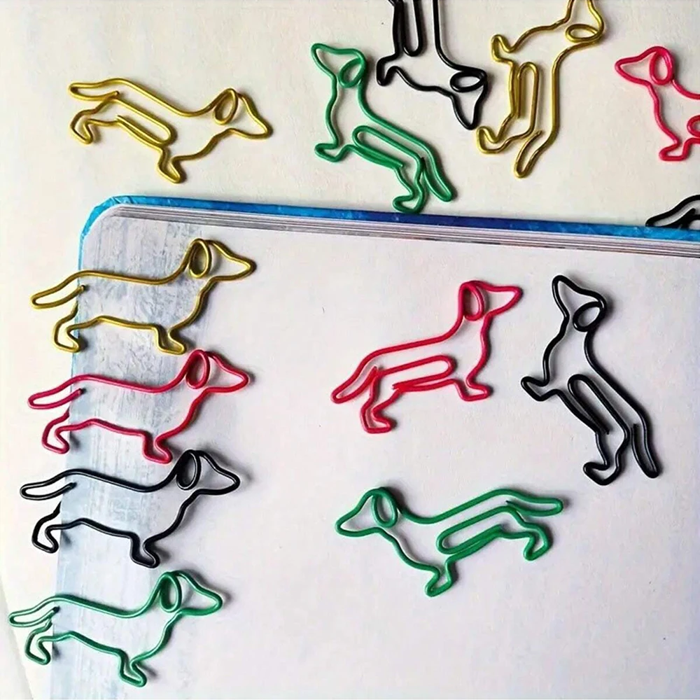 20/40/50 Stück Metall-Büroklammern für Katzen und Hunde – Bild 4