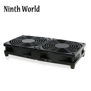 Router-Lüfter, DIY-PC-Kühler, TV-Box, kabellos, leise, leise, DC 5 V, USB-Stromversorgung, 120 mm, 240 mm