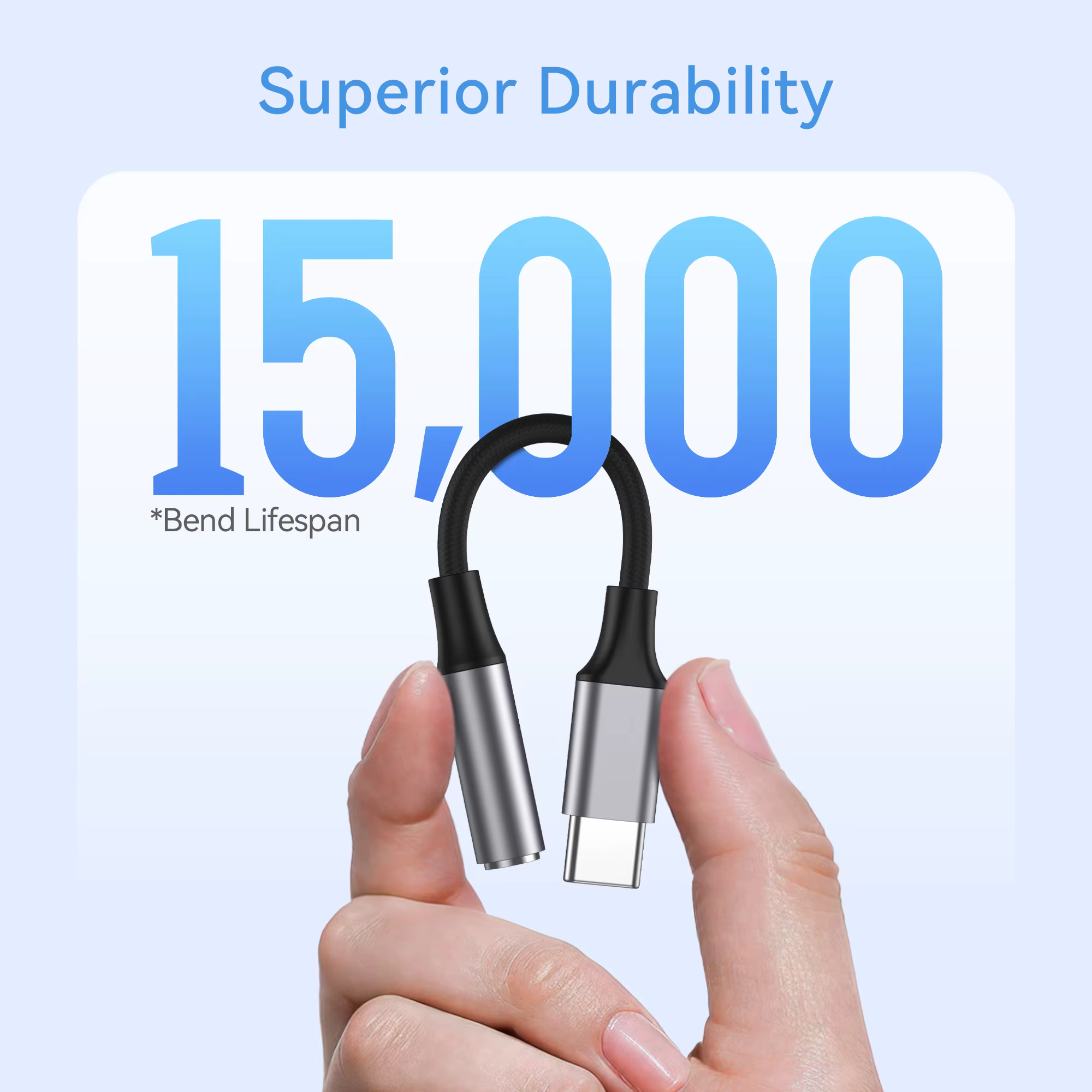 USB-C auf 3,5-mm-Klinke Kopfhörer-Adapter – Bild 3