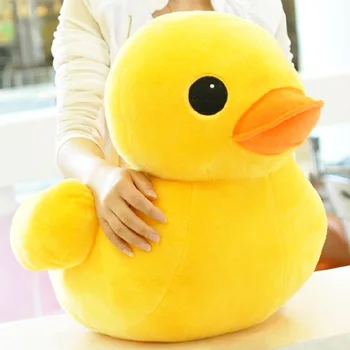 Kawaii große gelbe Ente Mini Plüschpuppen Spielzeug süße weiche Cartoon Stofftier Spielzeug