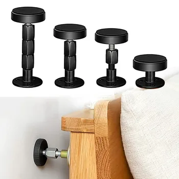 Selbst klebende verstellbare Bett rahmen mit Gewinde Anti-Shake-Werkzeug Kopfteil Stopper Metall Teleskops