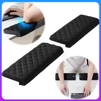 2er-PackL-förmiges Tastatur-Mauspad, Memory-Schaum, Ellenbogenkissen, ergonomisches Schreibtischkantenkissen