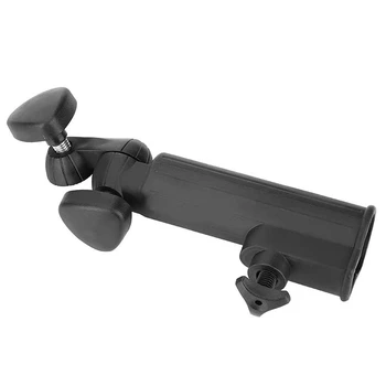 Golf Push Trolley Regenschirm Halter Kunststoff Stehen Pull Bike Warenkorb Schwarz Universal