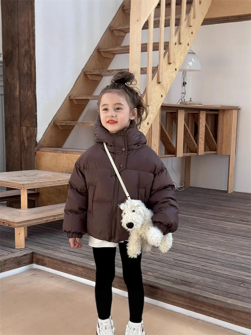 Winter Kinder Warme Daunenmäntel Herbst Kinder Baumwolle – Bild 5