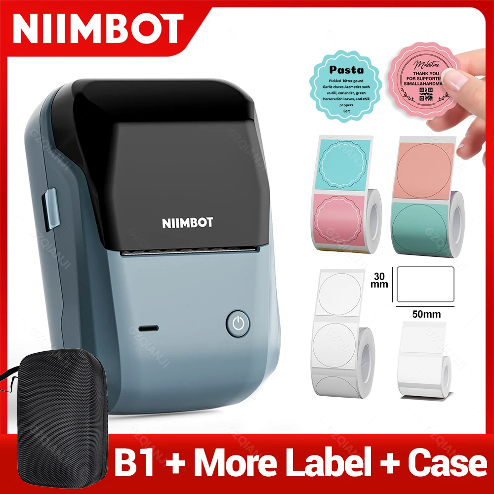 Niimbot B1 Mini-Etikett-Thermodrucker, tragbare