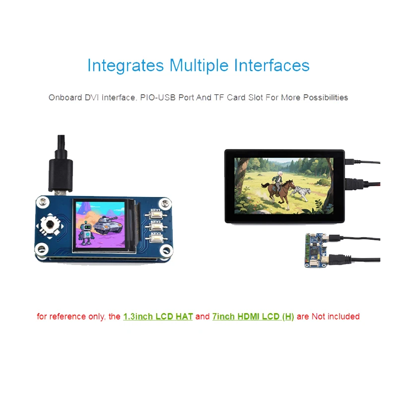 RP2350-PiZero Board, Dual-Core, 40-Pin-GPIO, Pico-2-kompatibel – Bild 4