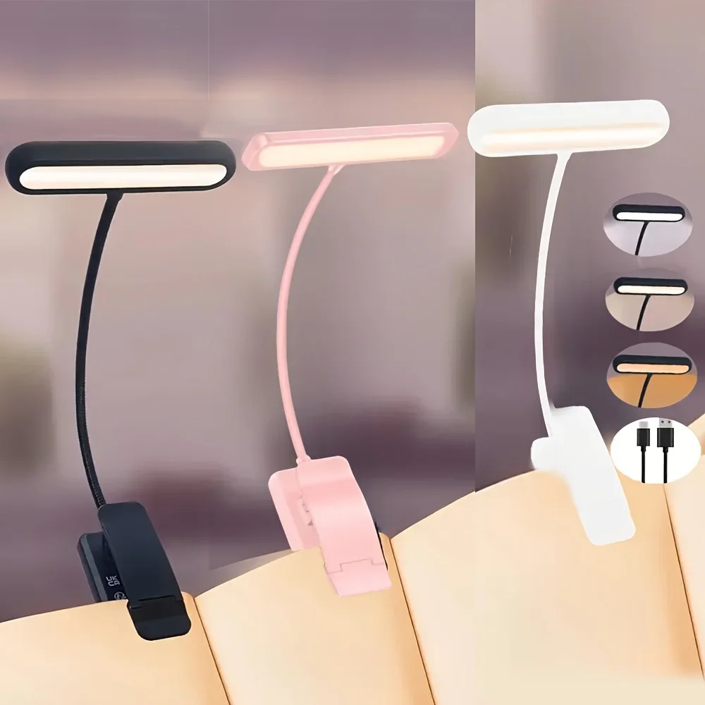 Tragbare flexible Easy Clip Nachtleselampe USB – Bild 4