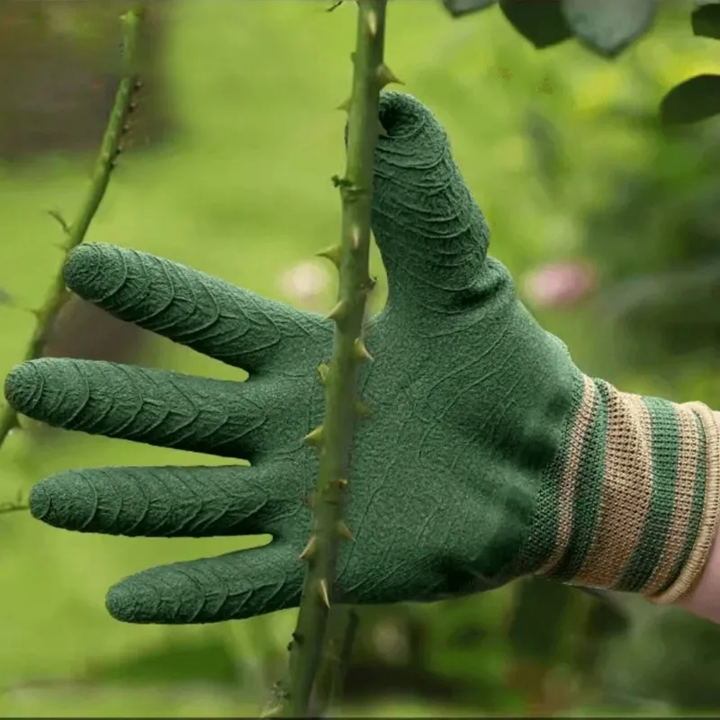 1/2 Paar Gartenhandschuhe, stichfest, verschleißfest – Bild 2