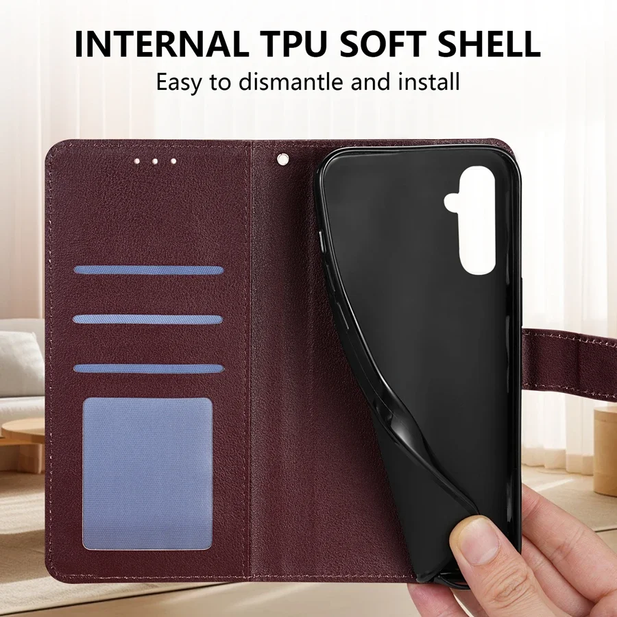 Brieftasche Flip Ledertasche Für Samsung Galaxy A05s A06 A07 – Bild 6
