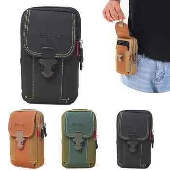 Mann Gürtel Tasche Handy Tasche für Männer Telefon Holster Tasche Molle Taille Tasche Pack Kleine Taktische