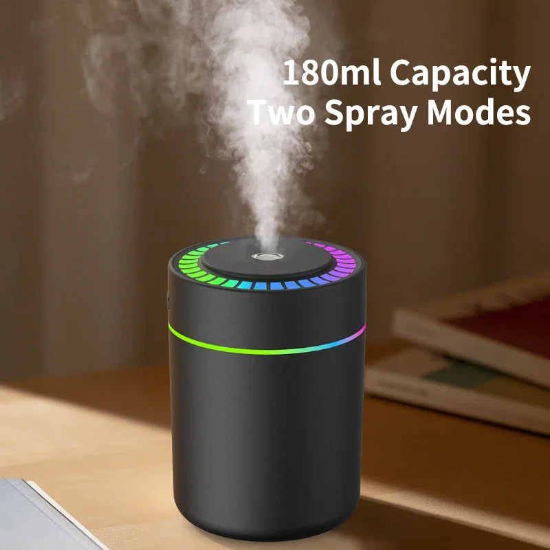 180ML Mini Luftbefeuchter USB Elektrische Aroma Diffusor – Bild 4