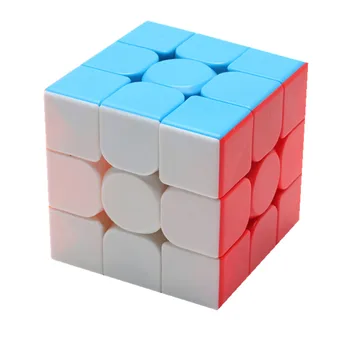 MoYu MeiLong 3x3x3 Stickerlose Zauberwürfel Geschwindigkeitspuzzle Cubo Magico Spielzeug für Erwachsene Spiel