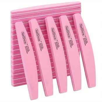 Professionelle doppelseitige Nagel Datei Block Bunte Schwamm Nagellack Polieren Schleifen Puffer Streifen