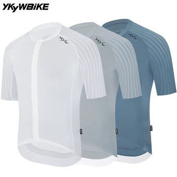 YKYW 2025, Sommer-Herren-Radtrikot, Rennrad-Shirt, Fahrradtrikot, YKK-Reißverschluss, atmungsaktiv