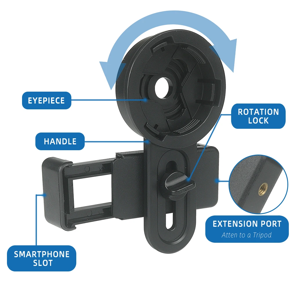EYSDON Universal Fernglas Teleskop Spezielles Zubehör Adapter – Bild 2