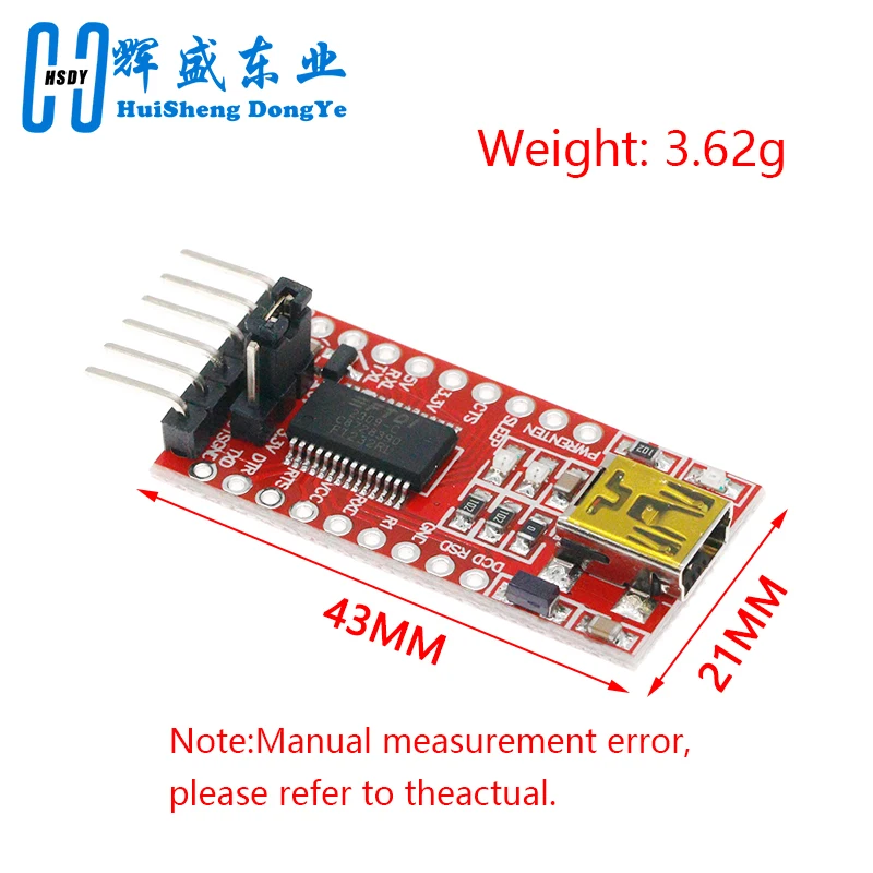 FT232RL FT232 FTDI USB 3,3 V 5,5 V zu TTL Seriell Adapter – Bild 3