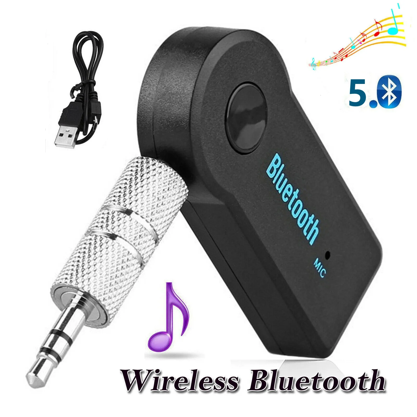 2-in-1 kabelloser Bluetooth 5.0-Empfänger-Adapter
