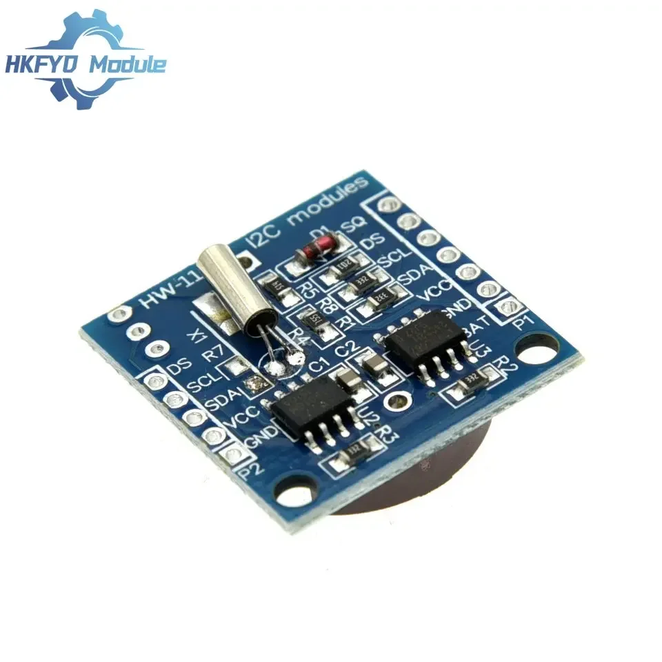 1–10 Stück DS1307 RTC-Modul mit AT24C32 – I2C – Bild 4