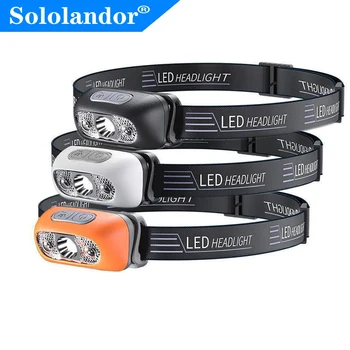 500-Lumen USB wiederaufladbare Stirnlampe Bewegungsmelder helle LED Laufen Angeln Flash Stirnlampe