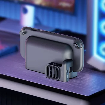 Lüfter PG-SW2206 für Switch 2 Dock, einstellbare Lüftergeschwindigkeit, 3 Tastenensteuerung, Abkühlungszubehör