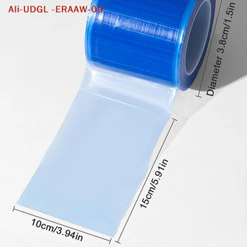 Breite 10 cm Tattoo-Schutzfolie Einweg-Tattoo-Barriere-Folie Dentalband Klare Wrap-Abdeckungen