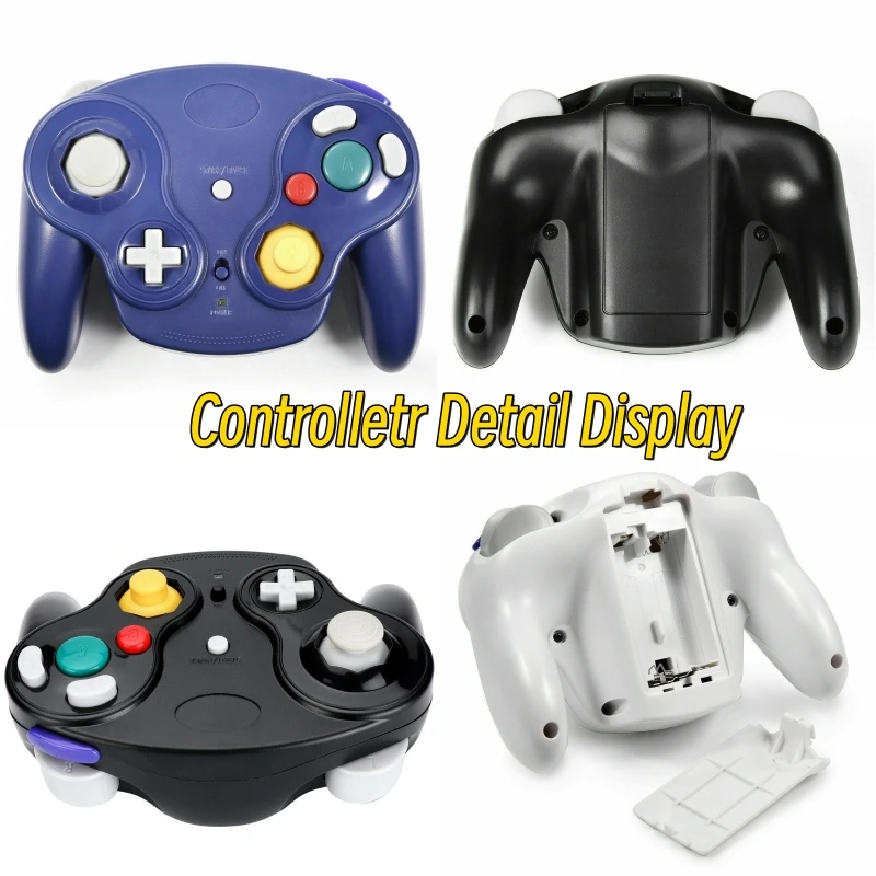 5-Farben Wireless Gamepad Controller für NGC-Spielekonsole – Bild 2