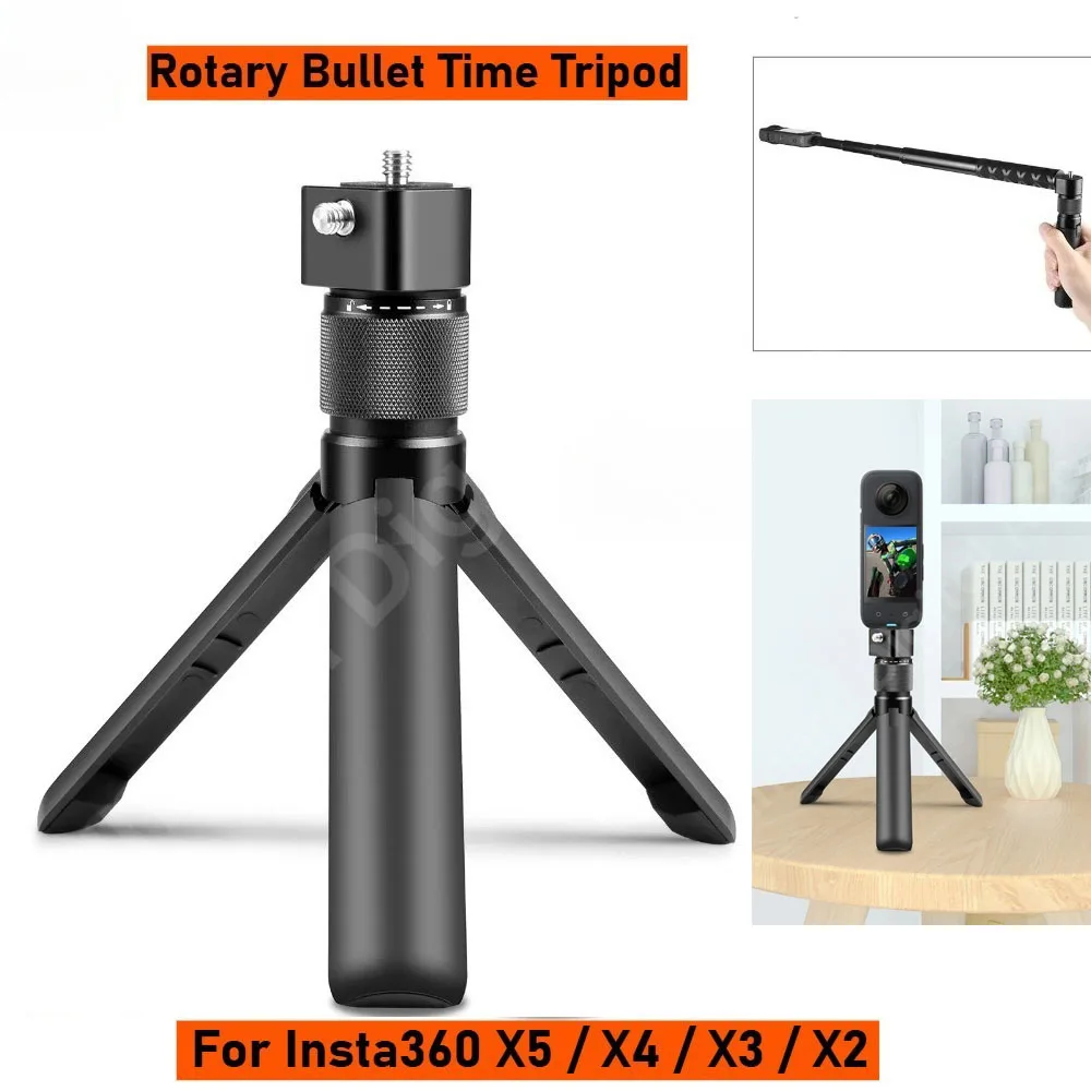 Bullet Time Handle Multifunktionales faltbares Stativ mit 1/4