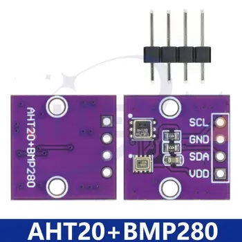 AHT20+BMP280 Temperatur-Feuchtigkeits-Luftdruckmodul Hochpräziser digitaler Temperatur- und Luftdrucksensor