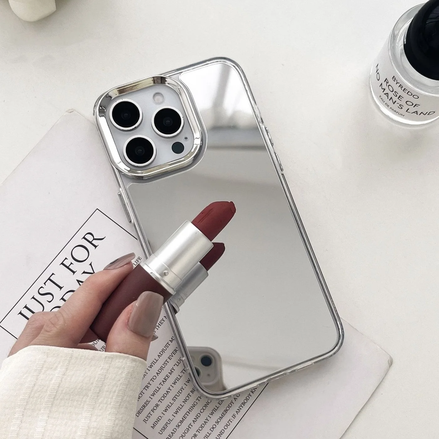 Luxus-Beschichtung, Make-up-Spiegel-Telefonhülle für iPhone