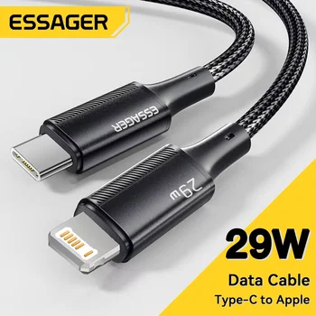 USB-C auf Lightning Kabel 29 W für iPhone und iPad, Schnellladen